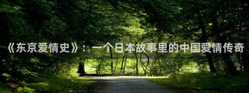volcanicage漫画：《东京爱情史》：一个日本故事里的中国爱情传奇